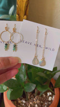 Load and play video in Gallery viewer, Lady Mak Drop Earring