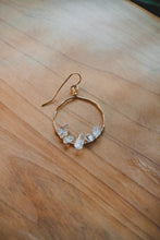 Load image into Gallery viewer, Gemstone Hoops