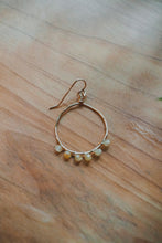 Load image into Gallery viewer, Gemstone Hoops