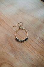 Load image into Gallery viewer, Gemstone Hoops