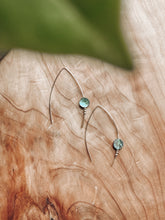 Load image into Gallery viewer, Abalone Threader Silver + 14k GF